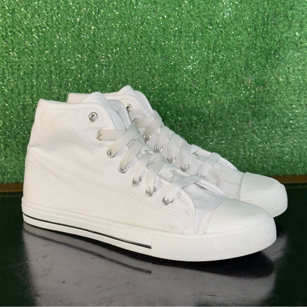 Josin White High-Top Sneakers Women’s Size 8